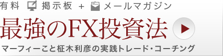 最強のFX投資法